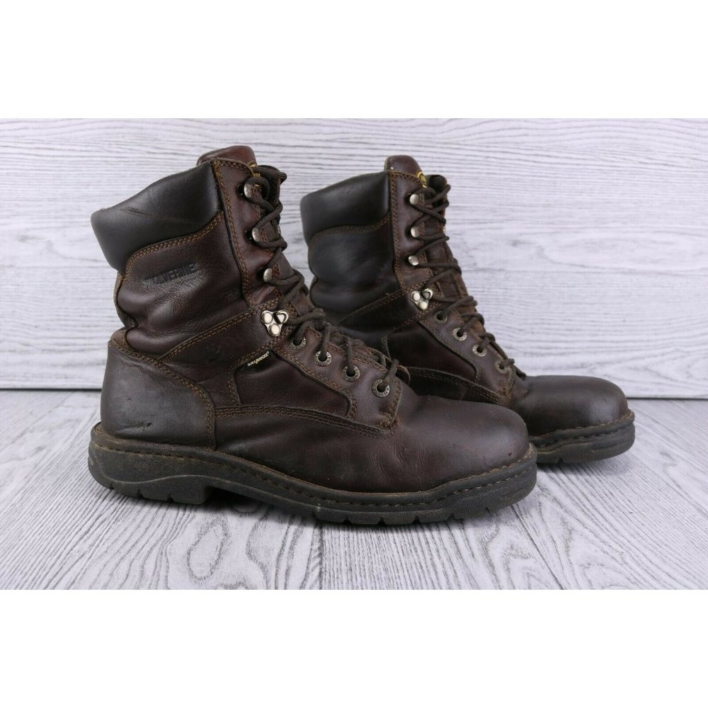 Wolverine Durashocks 04380 Men's Brown Work Boots Size 12M